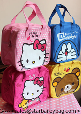 China New Hello Kitty doraemon Rilakkuma Picnic Lunch Tote Canvas Bag Shopping Bag supplier