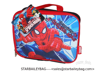 China Custom Marvel Ultimate Spider-Man Soft Lunch Bag Box Cooler 10&quot; x 8&quot; x 3.5&quot; insulated lunch bag supplier supplier