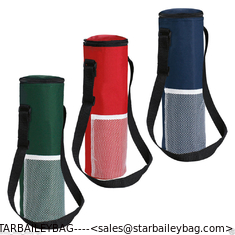 China custom INSULATED BOTTLE COOL BAG WITH STRAP - PICNIC DRINKS CARRIER WINE COOLER bag supplier supplier