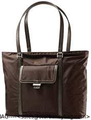 China Womens Laptop Tote Bag used for Business Briefcase Brown-computer bag-luggage supplier