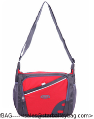China duffel bag-nylon sports bag-Hiking Camping Traveling Sports Leisure Nylon Shoulder Red Bag supplier