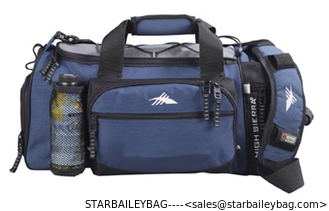China 21&quot; Water Sport GYM Camping Duffel Bag with Shoe Pocket Navy High Sierra supplier