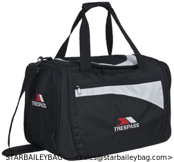 China Large TRESPASS Sports Gym Golf Travel Bag Weekend Holdall Black 75L supplier