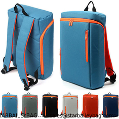 China NEW UNISEX promotional BACKPACK WOMEN CASUAL SQUARE PADDING LAPTOP, BOOKBAG (BLUE) supplier