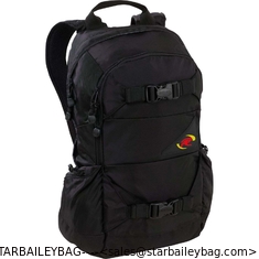 China 420D High Density Nylon / 600D Polyester Day Hiker True Black Backpack 20L Pack supplier