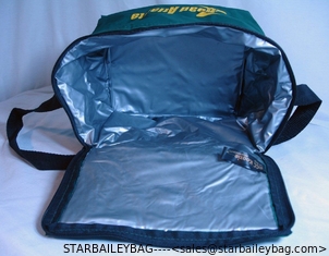 China Six-Pack  Cooler Bag Insulated Road Atlanta for  Promotional  green color supplier
