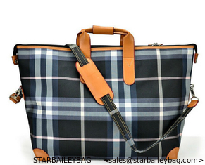 China 2014 European Style checked travel bag, travel handbag supplier