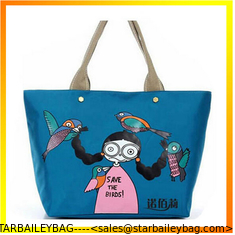 China High quality cute trendy young girl tote bag supplier
