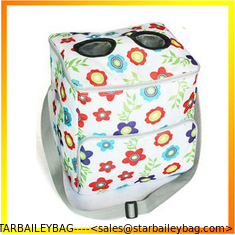 China cooler bag by freddie and sebbie flower print promotional cheap insulated cooler bag supplier