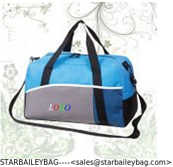 China two tone fabric polyester travel bag supplier