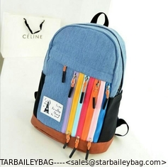 China fashinal canvas student day backpack supplier