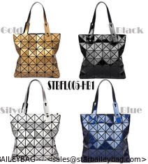 China Ready To Ship Fashion Handbag Geometric Leather Ladies Shopper Bag Women Glossy Tote Shoulder Bag Customized Purse supplier