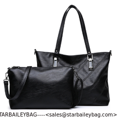 China Girls Handbags Sets Leather Top Handle Handbag-Shoulder Sling Purses 2pcs In 1 Sets Women Hand Bag Sets supplier