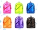 Color full clear PVC backpack supplier