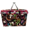 Print Insulated Picnic Basket Bag insulated lunch bag zipper printed cooler bags thermal bags for frozen food supplier