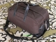 Canvas Carry On Travel Bag Exercise Tote Sports Duffel-300D microfabric bag supplier
