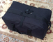 28&quot; HEAVY DUTY CARGO DUFFLE BAG -traveling bag and luggage-black color large luggage bag supplier