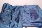 JPK PARIS 75 BLUE TOTE SATCHEL PURSE GYM BAG GOLD HARDWARE MULTI POCKETS supplier