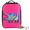 Silicon Backpack Jigsaw puzzle panels bag 600D School Laptop Bags Leisure free creativity school bag diy bag supplier