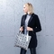 Ready To Ship Fashion Handbag Geometric Leather Ladies Shopper Bag Women Glossy Tote Shoulder Bag Customized Purse supplier