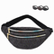Fashion Bum Bags Canvas Polyester Blending Oxford Fabric Shinny Waist Bag Wholesales Fanny Pack Outdoor Cute Smart Waist supplier