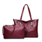 Girls Handbags Sets Leather Top Handle Handbag-Shoulder Sling Purses 2pcs In 1 Sets Women Hand Bag Sets supplier