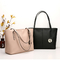 Women Handbags Sets PU Leather Handbag Purse Wallets For Girls 3pcs In 1 Set Shoulder Tote Bag supplier