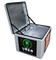 Custom LED Display Cooler Bag PVC Fiberglass EVA Foam Rigid Box 100L Large Food Delivery Bags supplier